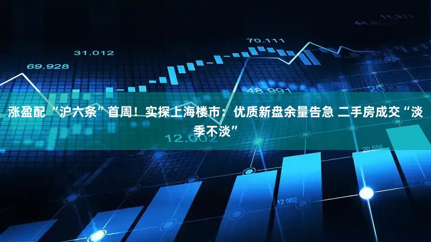 涨盈配 “沪六条”首周！实探上海楼市：优质新盘余量告急 二手房成交“淡季不淡”
